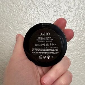 Doll 10 Dream Whip Multi-Tasking Blush & Highlight Soufflé - I Believe In Pink